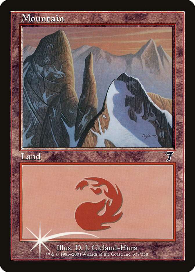Mountain (337) - Seventh Edition (7ED)