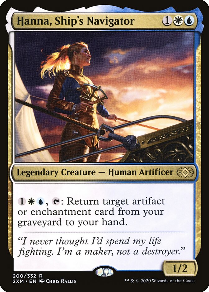Hanna, Ship's Navigator (200) - Double Masters (2XM)