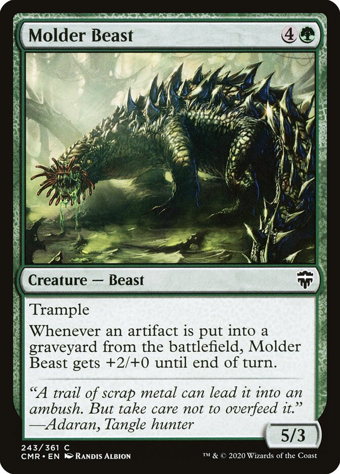 Molder Beast (243) - Commander Legends (CMR)