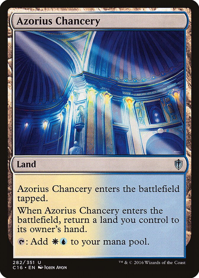 Azorius Chancery (282) - Commander 2016 (C16)