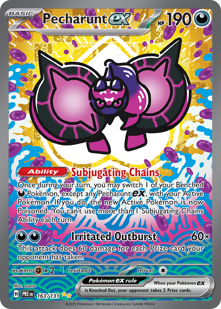 Pecharunt ex (163/131) - [Special Illustration Rare] Prismatic Evolutions (PRE)