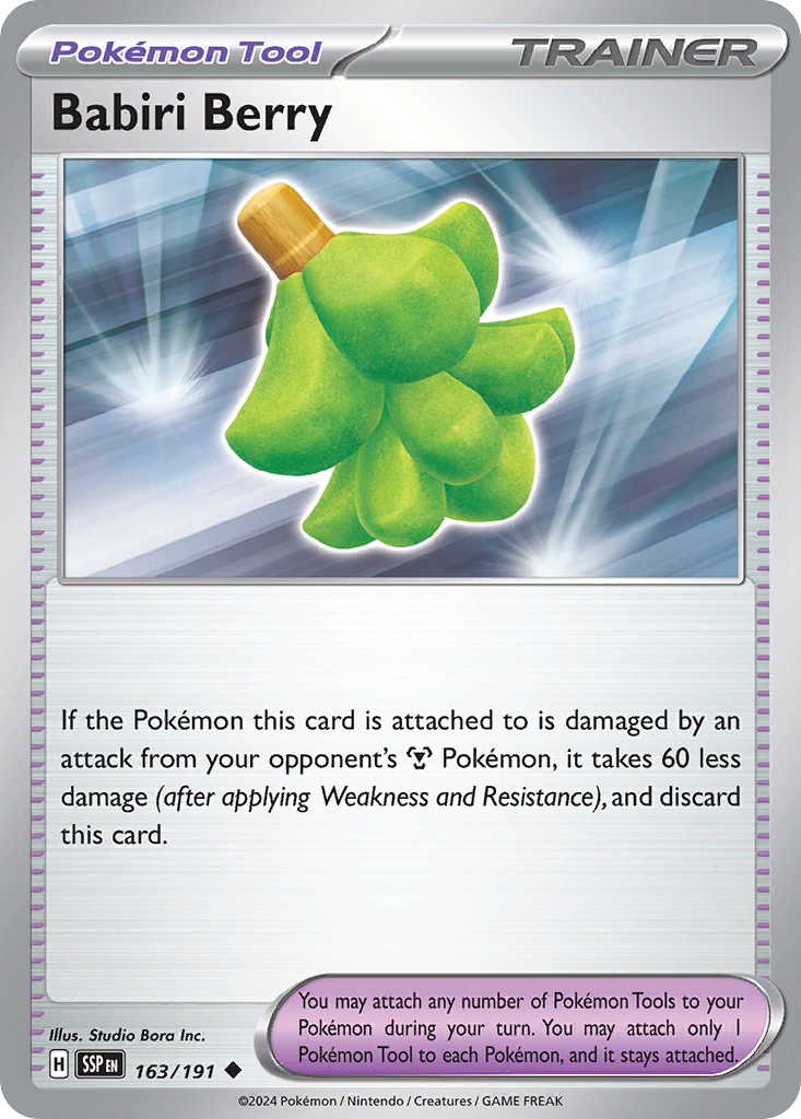 Babiri Berry (163/191) - Surging Sparks (SSP)