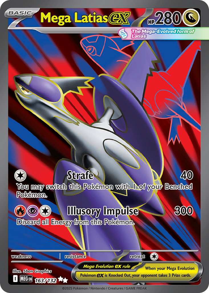 Mega Latias ex (163/132) - [Full Art] Mega Evolution (MEG)