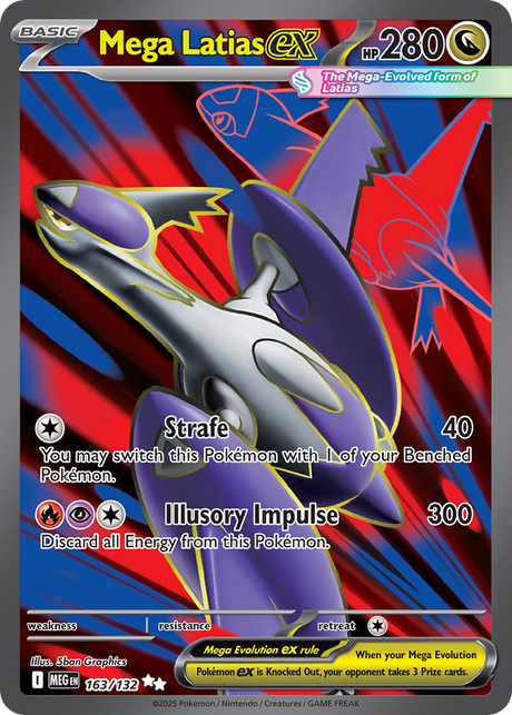 Mega Latias ex (163/132) - [Full Art] Mega Evolution (MEG)