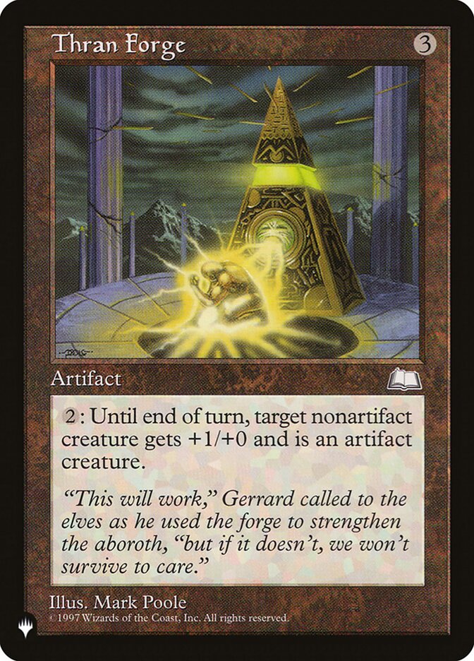 Thran Forge (WTH-159) - The List (PLST)