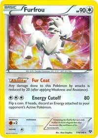 Furfrou - 114/146 (Cosmos Holo) (114) - Blister Exclusives (BLE)