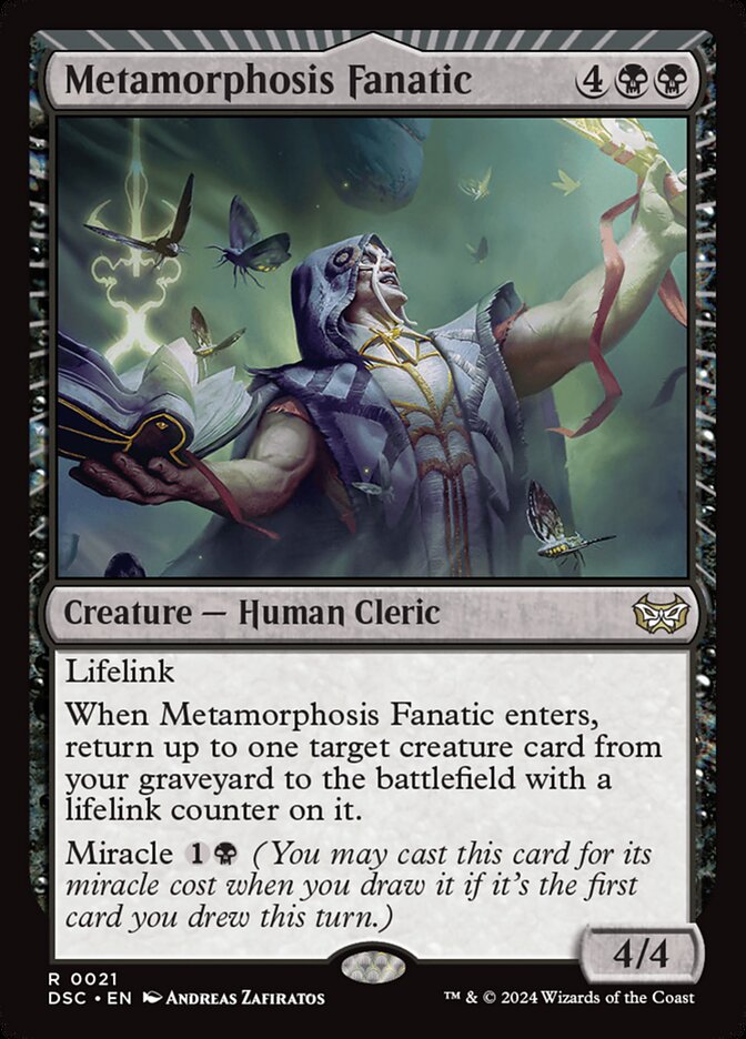 Metamorphosis Fanatic (21) - Duskmourn: House of Horror Commander (DSC)