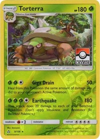 Torterra - 9/156 (Pokemon League) (9) - League & Championship Cards (PR)