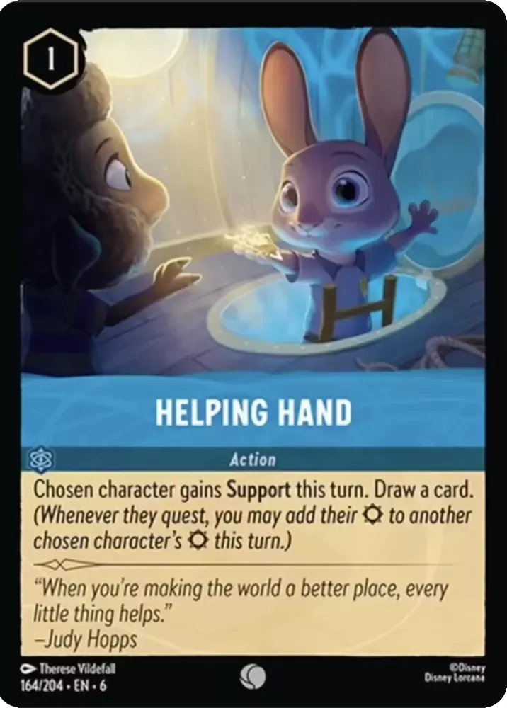 Helping Hand - [Foil] Azurite Sea (6)