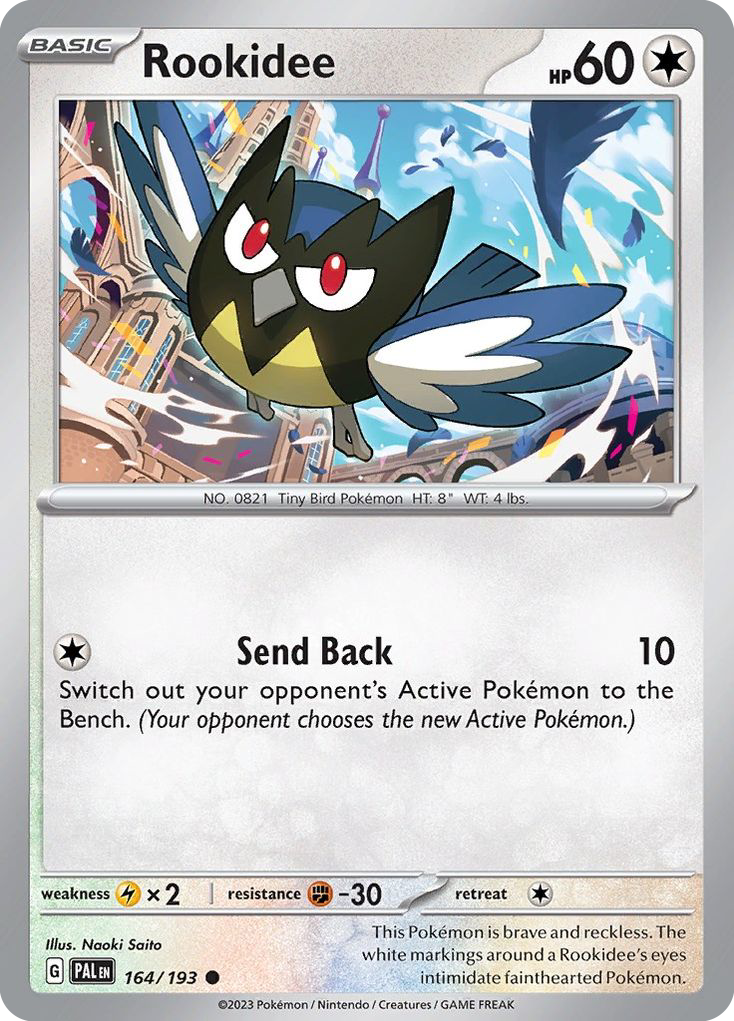 Rookidee (164/193) - [Reverse Holo] Paldea Evolved (PAL)