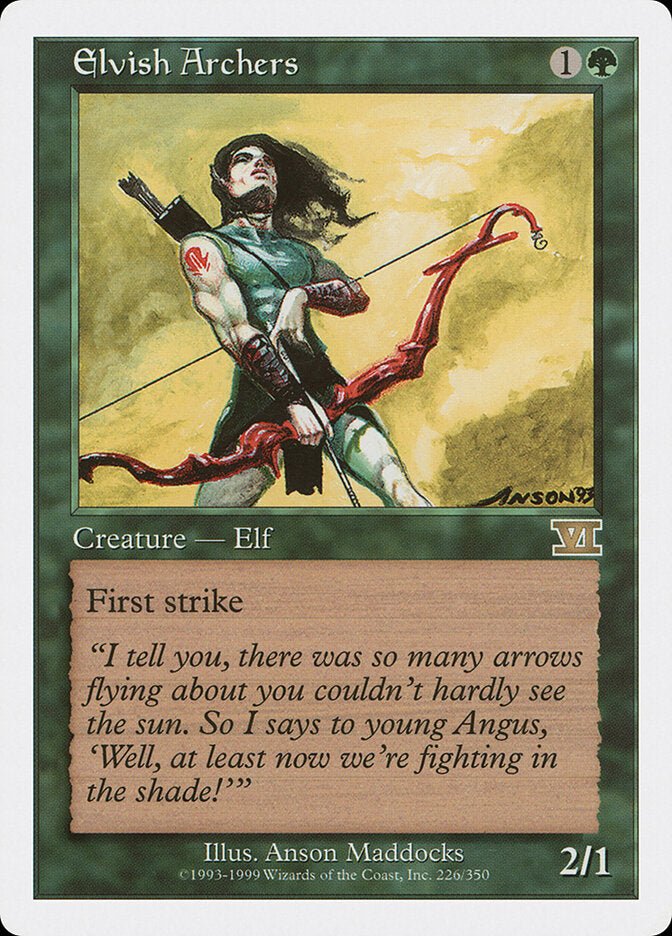 Elvish Archers (226) - Classic Sixth Edition (6ED)