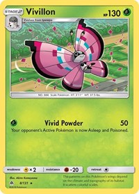 Vivillon (8) - SM - Forbidden Light (SM06)