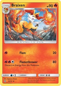 Braixen (16) - SM - Forbidden Light (SM06)