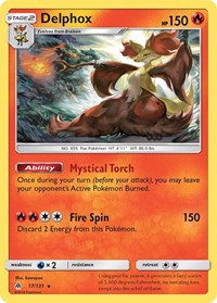 Delphox (17) - SM - Forbidden Light (SM06)