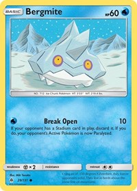 Bergmite (29) - SM - Forbidden Light (SM06)