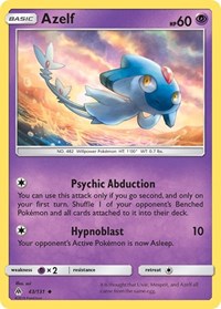 Azelf (43) - SM - Forbidden Light (SM06)