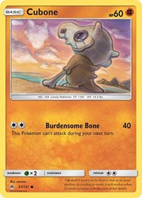 Cubone (57) - SM - Forbidden Light (SM06)