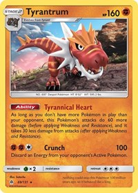 Tyrantrum (69) - SM - Forbidden Light (SM06)