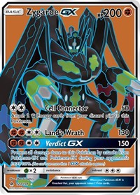Zygarde GX Full Art (123) - SM - Forbidden Light (SM06)