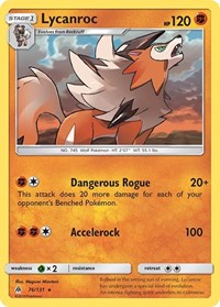 Lycanroc (76) - SM - Forbidden Light (SM06)