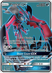 Yveltal GX Full Art (124) - SM - Forbidden Light (SM06)