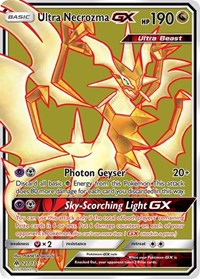 Ultra Necrozma GX Full Art (127) - SM - Forbidden Light (SM06)