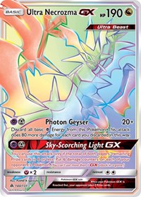 Ultra Necrozma GX Secret (140) - SM - Forbidden Light (SM06)