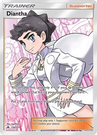Diantha Full Art (130) - SM - Forbidden Light (SM06)