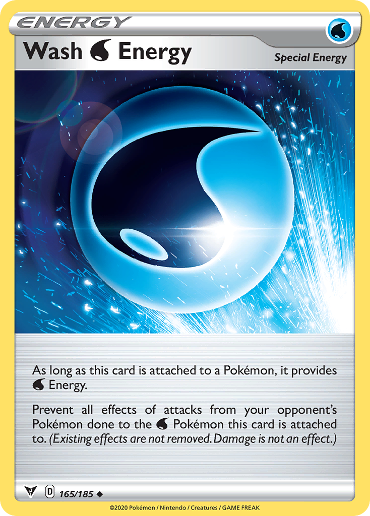 Wash Water Energy (165/185) - [Reverse Holo] Vivid Voltage (VIV)