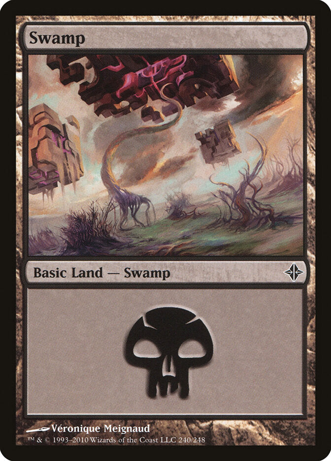 Swamp (240) - Rise of the Eldrazi (ROE)