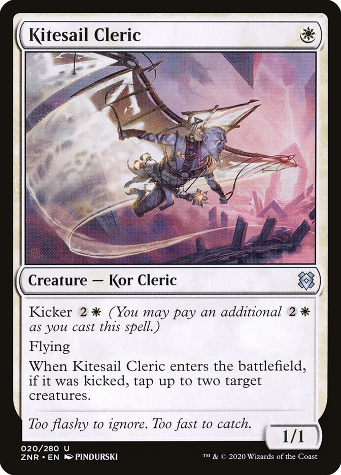 Kitesail Cleric (20) - Zendikar Rising (ZNR)