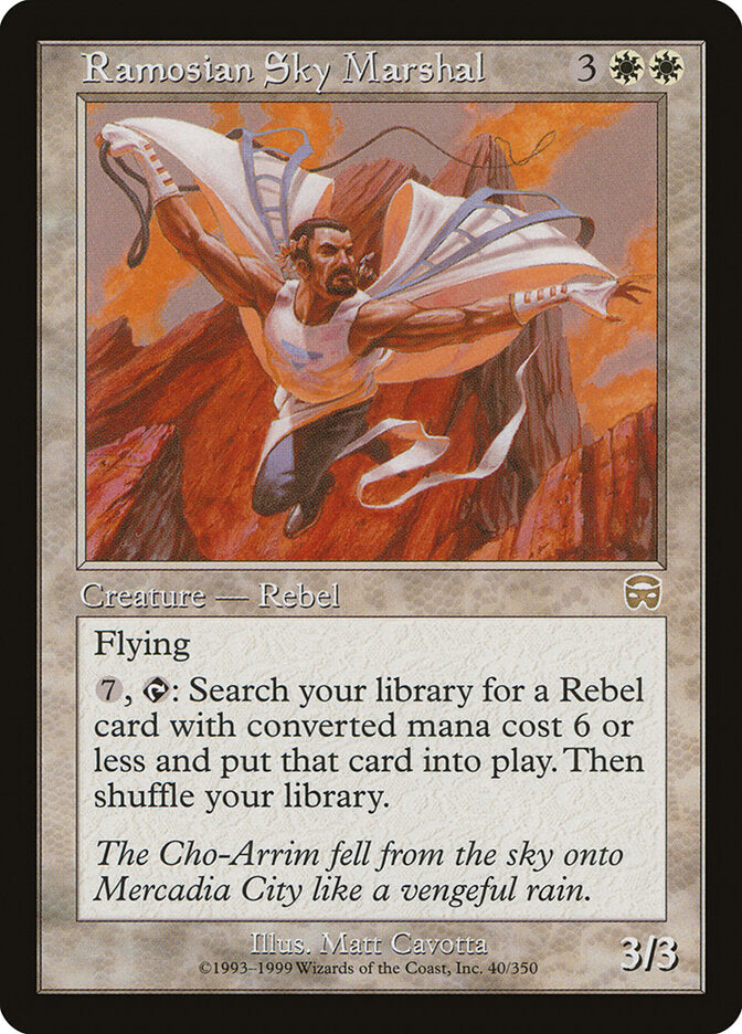 Ramosian Sky Marshal (40) - Mercadian Masques (MMQ)