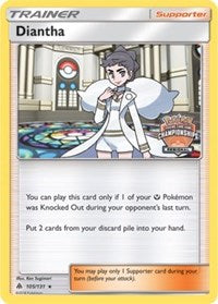 Diantha - 105/131 (Regional Championships) (105) - League & Championship Cards (PR)