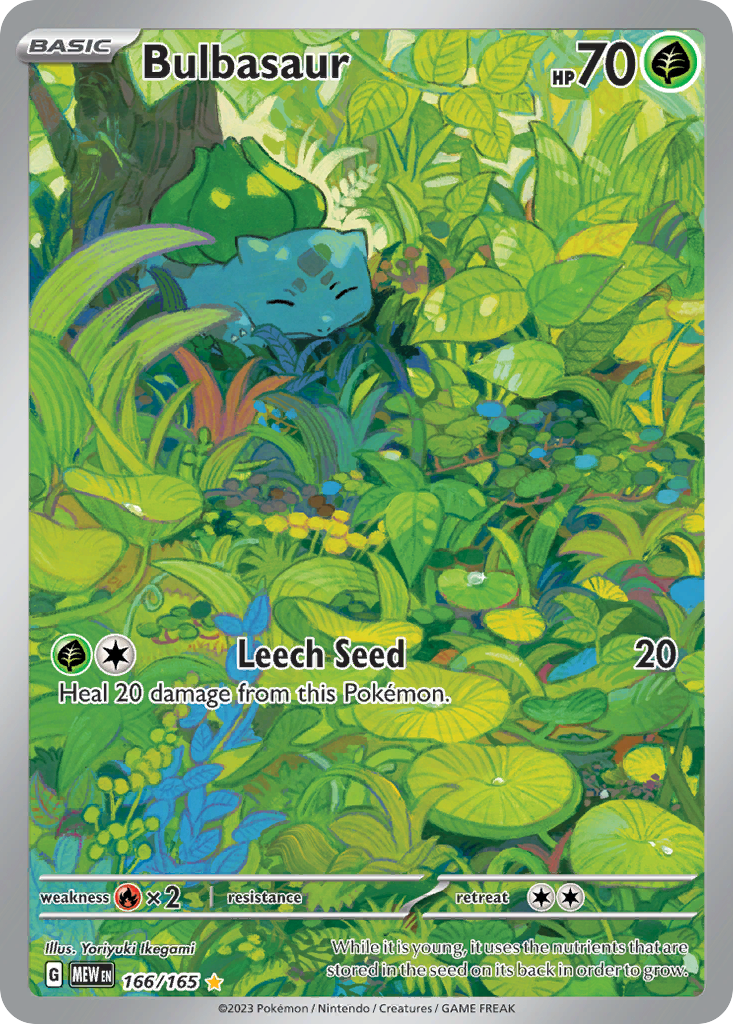 Bulbasaur (166/165) - [Holo Foil] SV3PT5: 151 (MEW)
