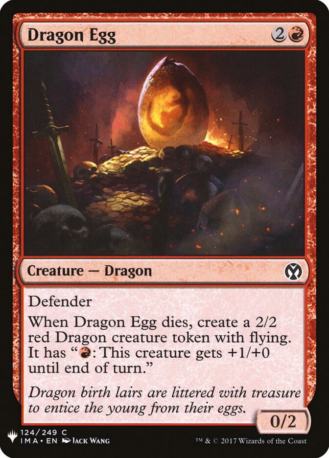 Dragon Egg (IMA-124) - The List (PLST)