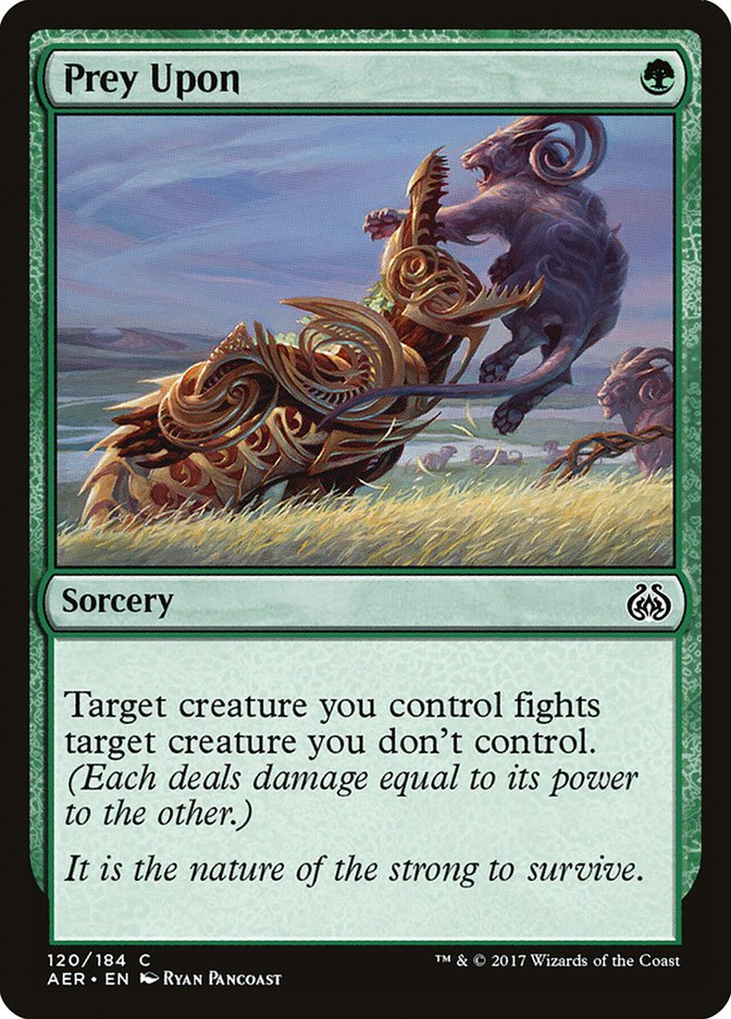Prey Upon (120) - Aether Revolt (AER)