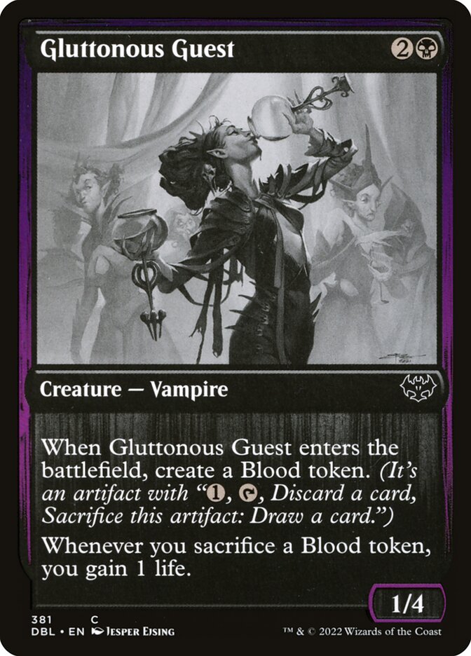 Gluttonous Guest - [Foil] Innistrad: Double Feature (DBL)