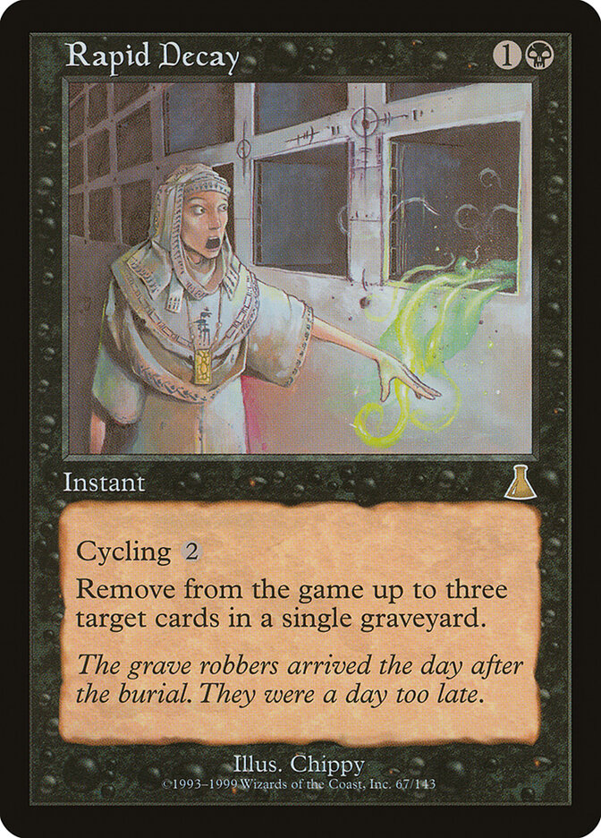 Rapid Decay (67) - Urza's Destiny (UDS)