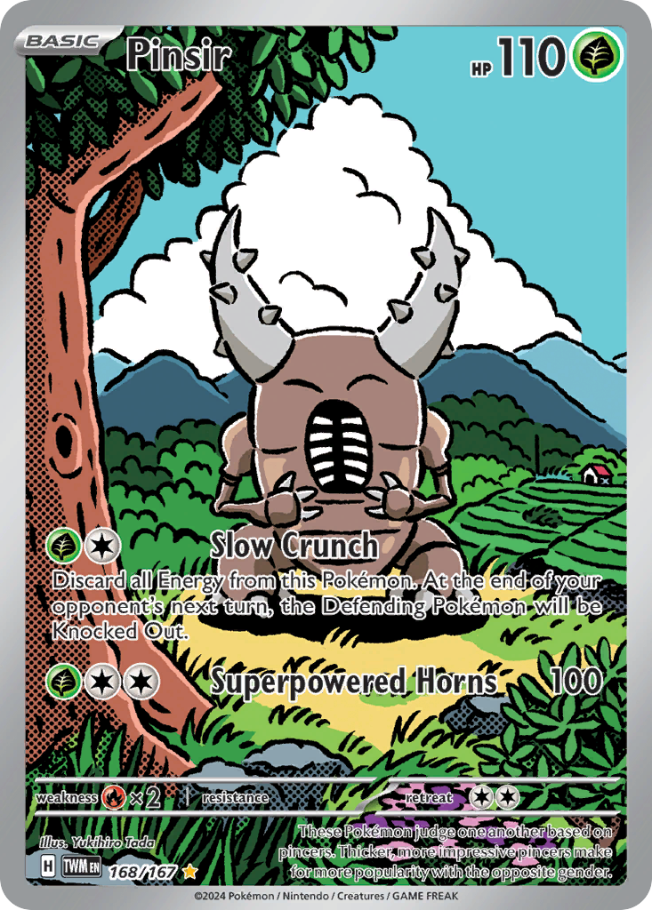 Pinsir (168/167) - [Illustration Rare] Twilight Masquerade (TWM)