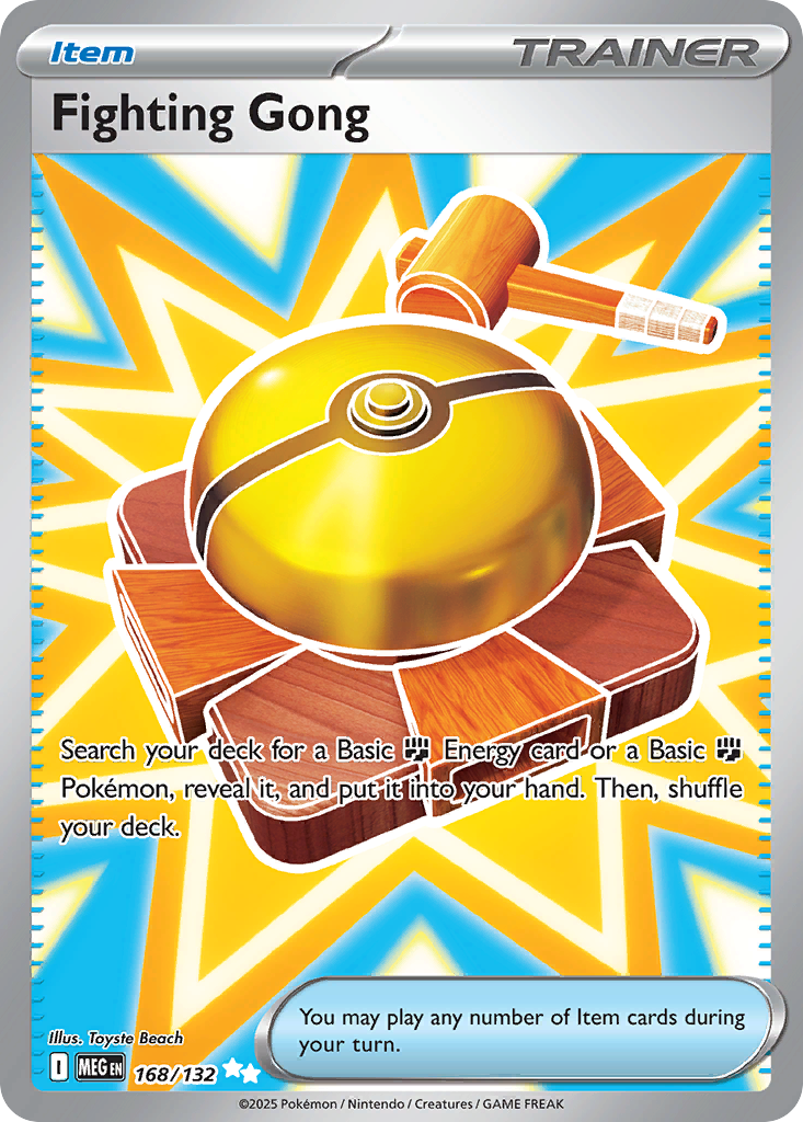Fighting Gong (168/132) - [Full Art] Mega Evolution (MEG)