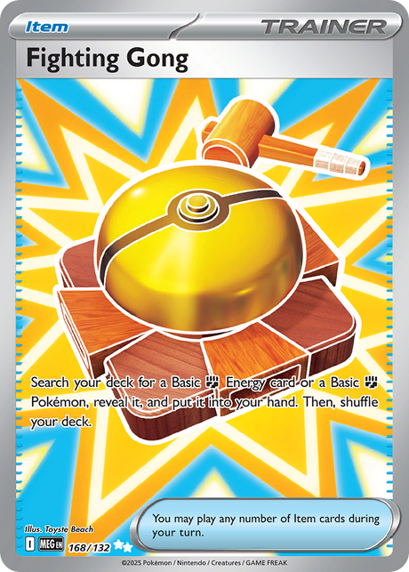 Fighting Gong (168/132) - [Full Art] Mega Evolution (MEG)