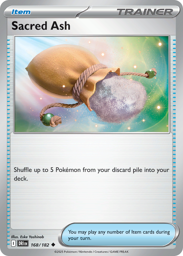 Sacred Ash (168/182) - [Reverse Holo] Destined Rivals (DRI)