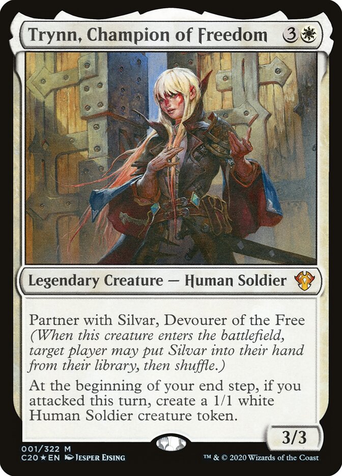 Trynn, Champion of Freedom (1) - Commander 2020 (C20)