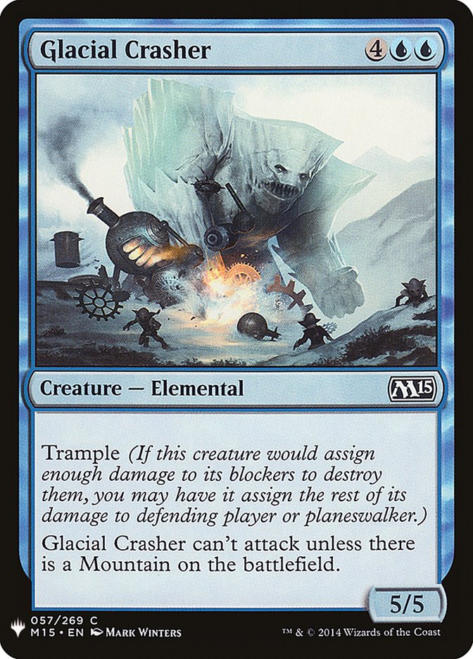 Glacial Crasher - The List (PLST)