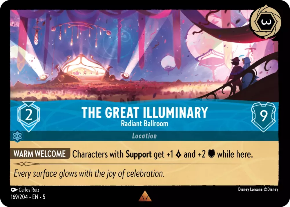 The Great Illuminary - Radiant Ballroom - [Foil] Shimmering Skies (5)