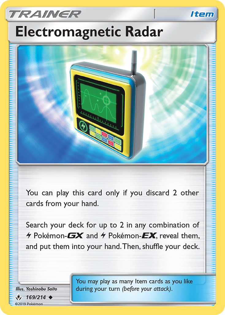 Electromagnetic Radar (169/214) - [Reverse Holo] Unbroken Bonds (UNB)