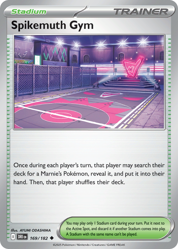 Spikemuth Gym (169/182) - [Reverse Holo] Destined Rivals (DRI)