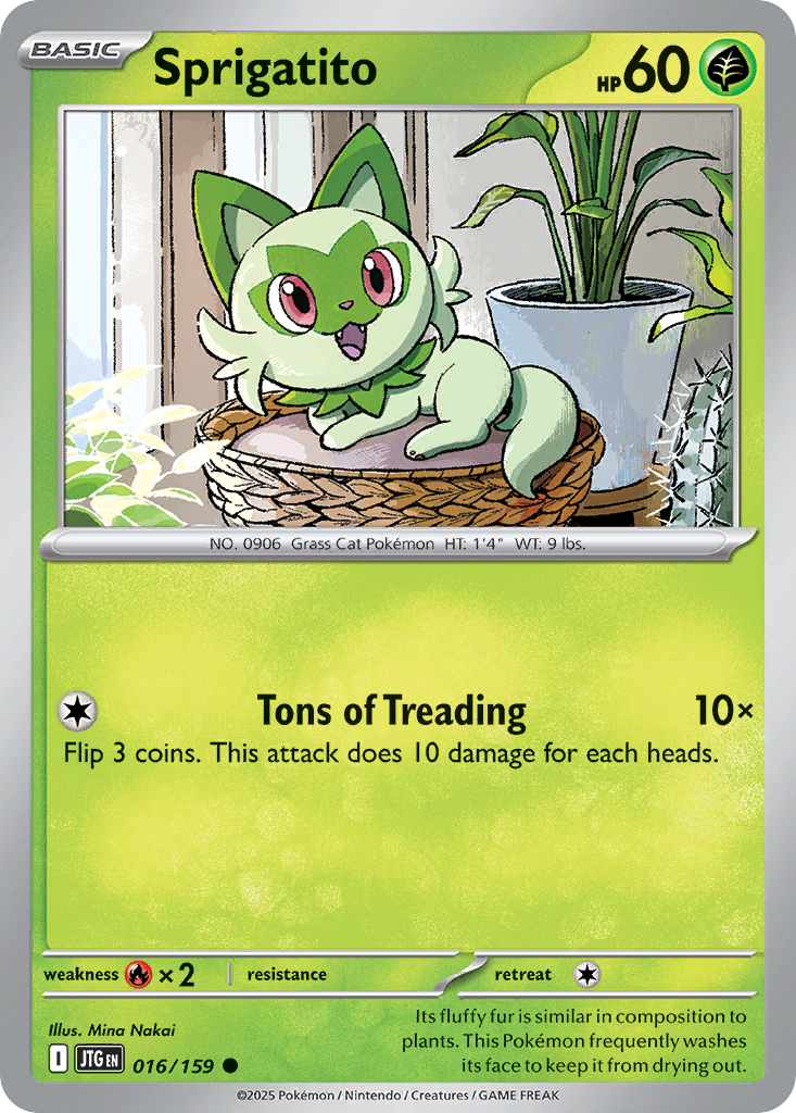 Sprigatito (16/159) - Journey Together (JTG)