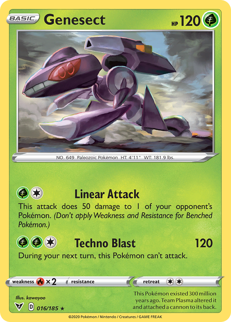 Genesect (16/185) - [Holo Foil] Vivid Voltage (VIV)