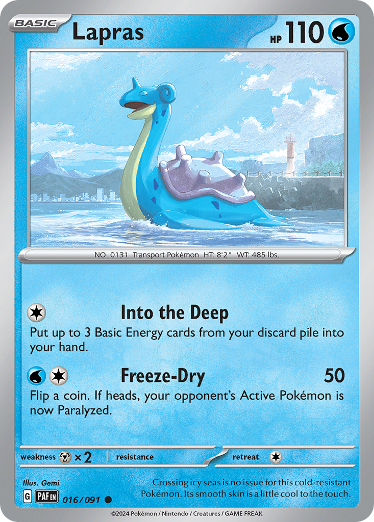 Lapras (16/91)